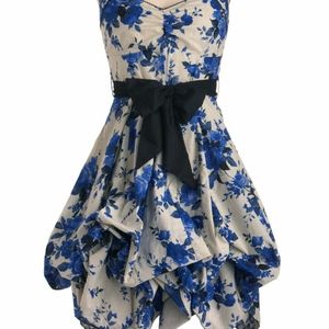 MODCLOTH Indigo Gardens Dress